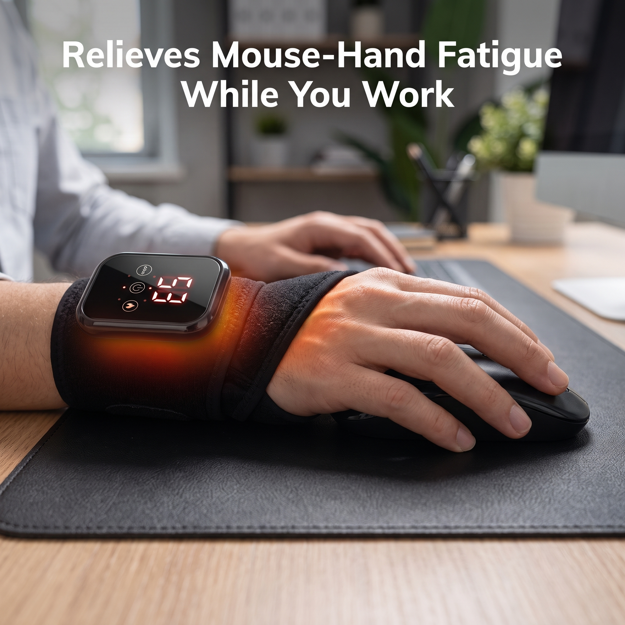 ErgoSoothe - Smart Wrist Strain Massager
