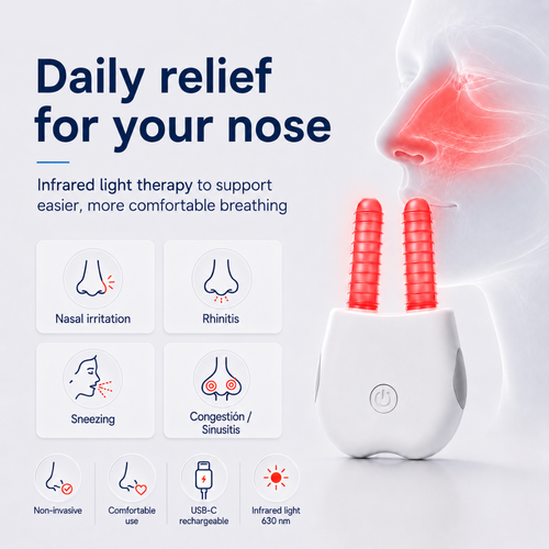 SinuClear - Portable Red Light Nasal Therapy