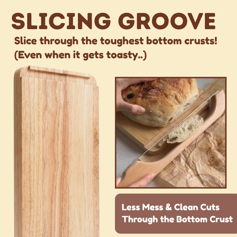 Sourdough Board & Bow Knife Set