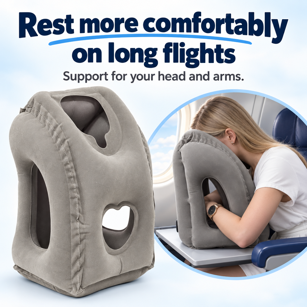AeroRest - Inflatable Travel Pillow
