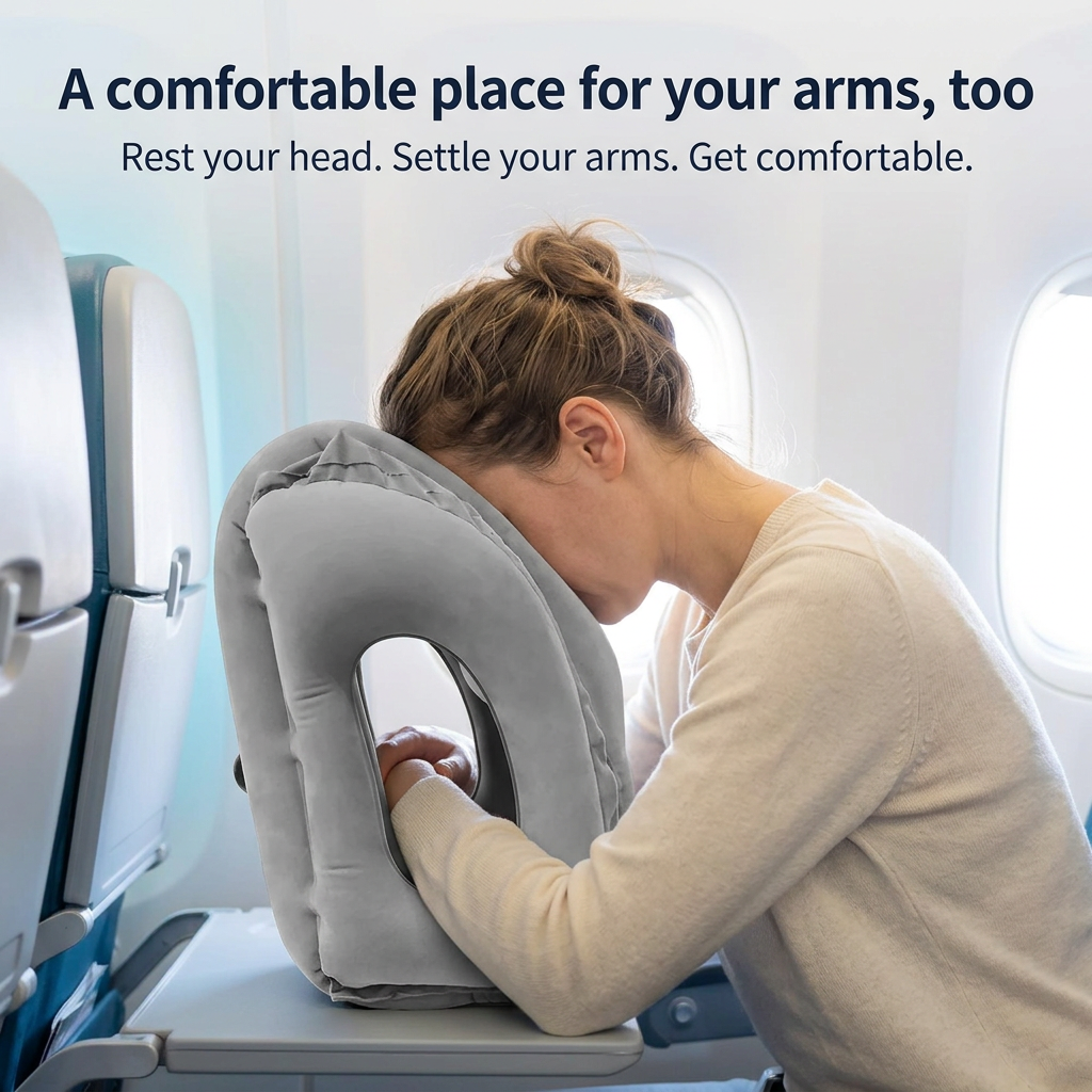AeroRest - Inflatable Travel Pillow